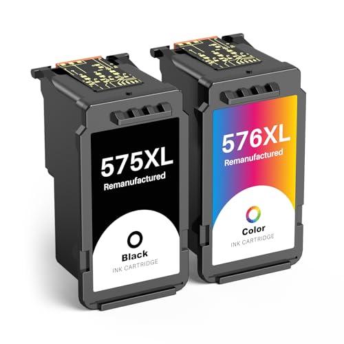 Cartouches Canon 575 576 résolvant les textes flous sur PIXMA TS3550i