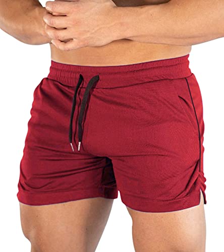 Catálogo de Ropa de Balonmano favoritos de las personas. 39 Lecoon Shorts Deportivos Hombre Pantalones Cortos Short de Ejercicio Deporte Secado Rápido de Malla con Cordón para Playa Correr Jogging Running al Aire Libre Ligero y...