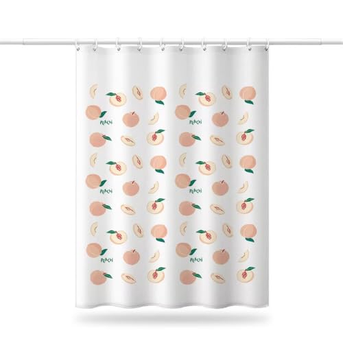 Rideau de douche en tissu polyester lesté de qualité supérieure - 2