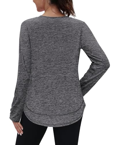 Image of XIEERDUO Women's Workout Tops Long Sleeve Shirts Sun Protection UPF 50+ Quick Dry Shirts for Hiking Running S-3XL