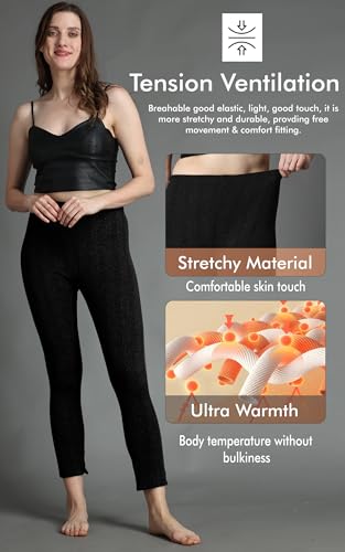 Image of Wearslim Winter Thermal Bottom Underwear for Women | Ultra Soft Winter Warmer Inner Wear Johns Pant Lower