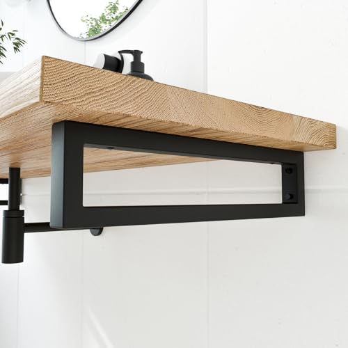 Console pour vasque à poser HEVVA RHEIN avec fixation murale renforcée