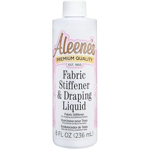 Aleene's Fabric Stiffener & Draping Liquid 8 fl. oz. Cover
