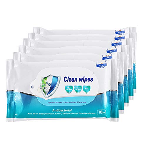 Disposable Clean Wipes, Portable Disposable Hand Cleaning Wipes, Large Wet Wipes 75% Wipes
