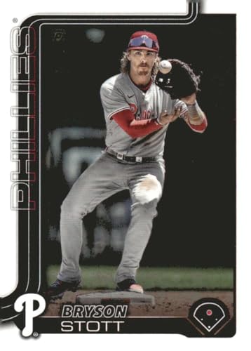 2025 Topps Series 1#147 Bryson Stott Philadelphia Baseball Card - SportsCard SuperStore