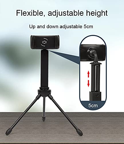 Image of BKN Live Self Timer Tripod with 360 Degree Rotation Mobile Attachment Lightweight Portable for Vlog, Video Shooting, Photography, YouTube etc