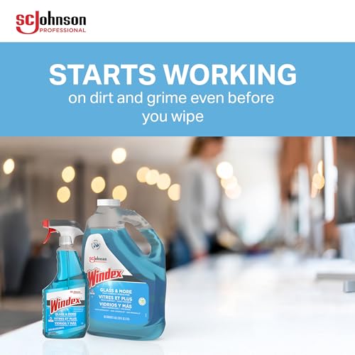 SC Johnson Professional Windex Glass and More Multi-Surface Cleaner, Windex Glass Cleaner Refill, Multi Surface Cleaner, 128 fl. oz. Bottles, 4 Count, for Professional Use Only by SC Johnson Professional - Image 6