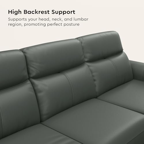 Image of Interio by Godrej Missouri Motorised L Shape Leather Recliner Sofa