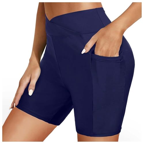 Short de bain femme taille haute uni, l'élégance minimaliste pour le sport d'été