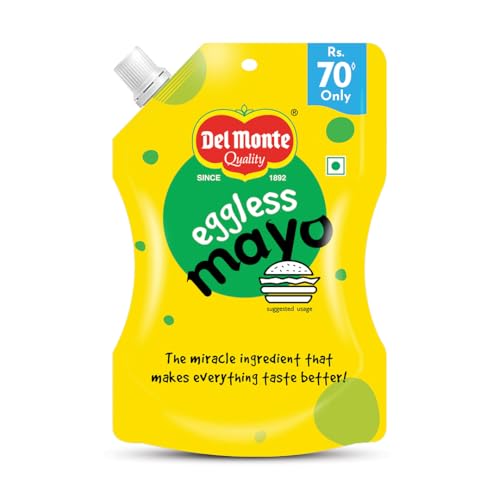 Image of Del Monte Eggless Mayonnaise 200g | Dip | Spread | Vegetarian Mayonnaise