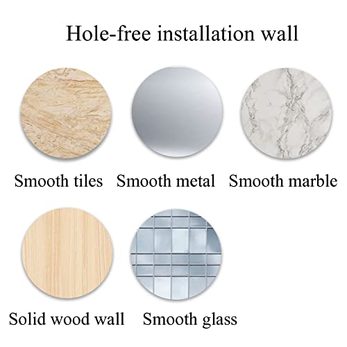Soporte for champú for ducha de acero inoxidable montado en pared 8