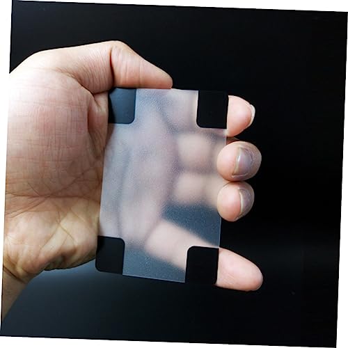 Alasum 2stücke PVC Kunststoff wasserdichte Transparente Pokerkarten Für Spiele Kreative Flexibles Design Für Familien Scratch-Resistant Und Langlebig Karten – Bild 5