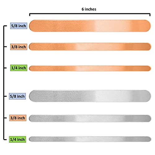 Kit de estamparia de metal para pulseira de alumínio e cobre com barra de dobra de pulseira para kit