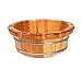 Produktbild 16CM Holzwaschbecken, Haushalt, kleine Wanne, Massive Tanne, Holz, Fußwaschwanne, Erwachsene, Kinderleichtgewicht, Fußbadfaß, tränkende Füße, Gesundheit
