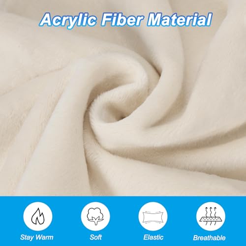 PATIKIL Winter Neck Warmer, Windproof Neck Gaiter Cold Weather Face Scarf Acrylic Fiber Ski Gaiter for Men Women4