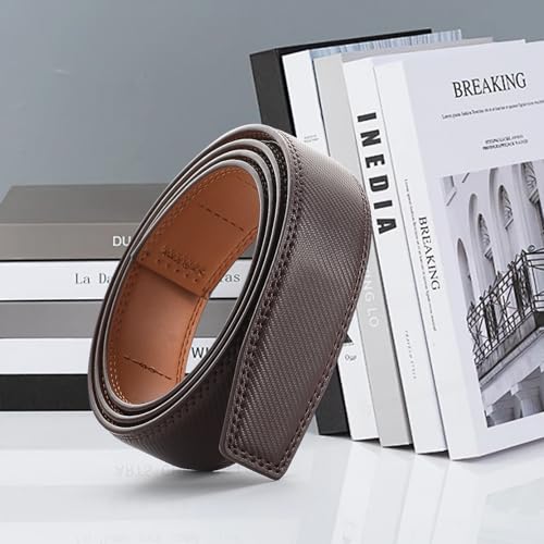 Leather Belt Strap Replacement for Men Adjustable Length Stylish and Long-Lasting Belt Strap for Daily Use
