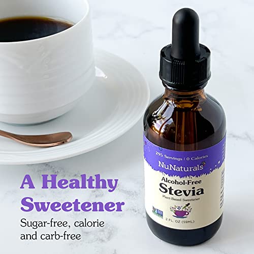 Nunaturals 739223001531 Liquid Stevia, Sugar-Free Sweetener, Plant-Based Sugar Substitute thumb #5