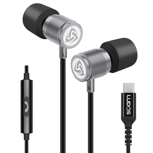 COSTRUITE PER ESSERE INDOSSATE COMODAMENTE PER ORE – Gli auricolari usb c LUDOS Ultra sono stati progettati pensando al comfort. L’auricolare morbido si adatta perfettamente all'orecchio senza darti quella sensazione di fastidio dopo un'ora di utilizzo