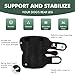 GFKRHPNY Dog Rear Leg Hock Ankle Brace for Torn ACL & CCL, Dog Leg Braces for Back Leg with Metal Spring Inserts, Dog Wrap Brace for Bottom Joint with Reflective Straps