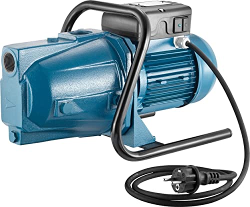 FORAS JA100N GARTEN Selbstansaugende elektrische Kreiselpumpe, made in Italy, Dauerbetrieb, 230V, 1.0 kW, max. 70 L/min, 51-20 m