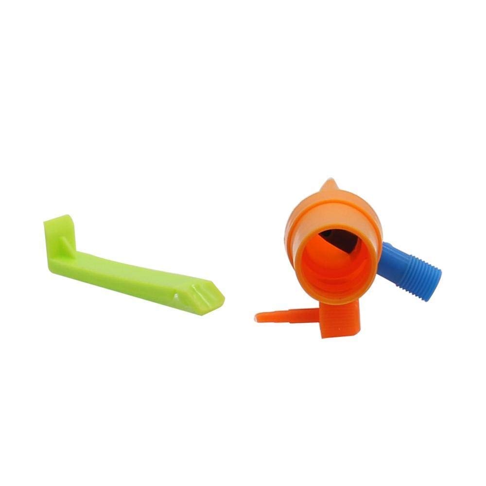 Connettore del Tubo Flessibile Pianta in Vaso Spiked Watering Gocciolatore Regolabile Dispositivo Automatic Self Watering Giardino Balcone Waterers Bottiglia di irrigazione 50 Pc