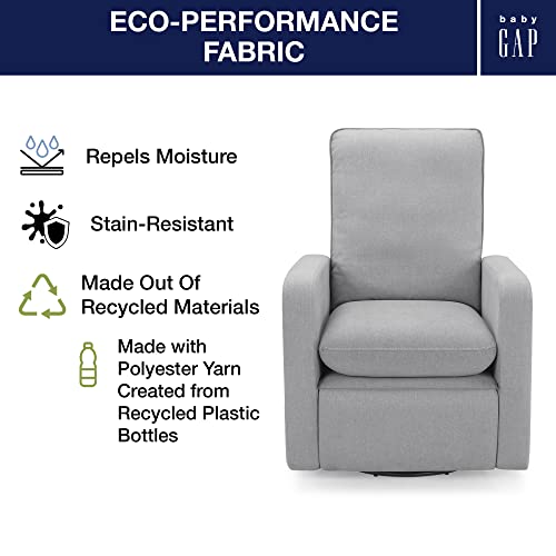 Gap Babygap Cloud Recliner With Livesmart Evolve - Sustainable Performance Fabric, Grey #TOP2