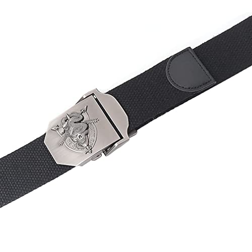 DT Colorful Canvas Web Belt,Leisure Style Outdoor Belt,Christmas Day,Thanksgiving Day Gifts for Men or Women2