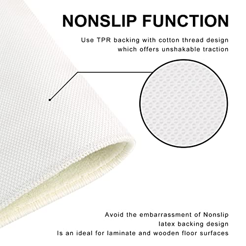 Lukinbox Bath Rugs For Bathroom, 18"X26" You Look Good Non-Slip Bathroom Rugs Mat, Super Soft Cute Machine Washable Low Pile Bath Mat Funny Trendy Indoor Door Mat For Shower Bathtub Decor, Beige #TOP3