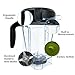 Blender Pitcher 64oz Low-Profile, Compatible with 750 5300 5200 5000 7500 6300 Vm0102 Vm0103 Vm0197 E310 G/Classic C/Explorian/Commercial series etc