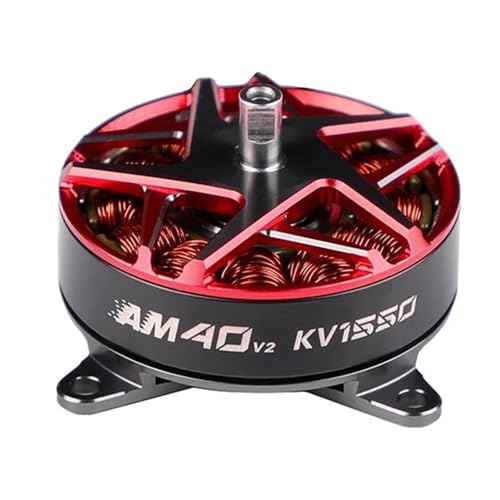 Moteur brushless AM40A V2 3D/4D KV1550 pour drone de voltige 2-3S