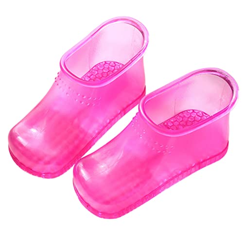 FOMIYES 1 Pair Foot Bath Shoes Pedicure Tub Spa Tub Massagers for Feet Massage Foot Shoes Foot Washing Basin Foot Spa Bucket Practical Foot Soaking Boot Simple Foot Bath Shoes Care Tool