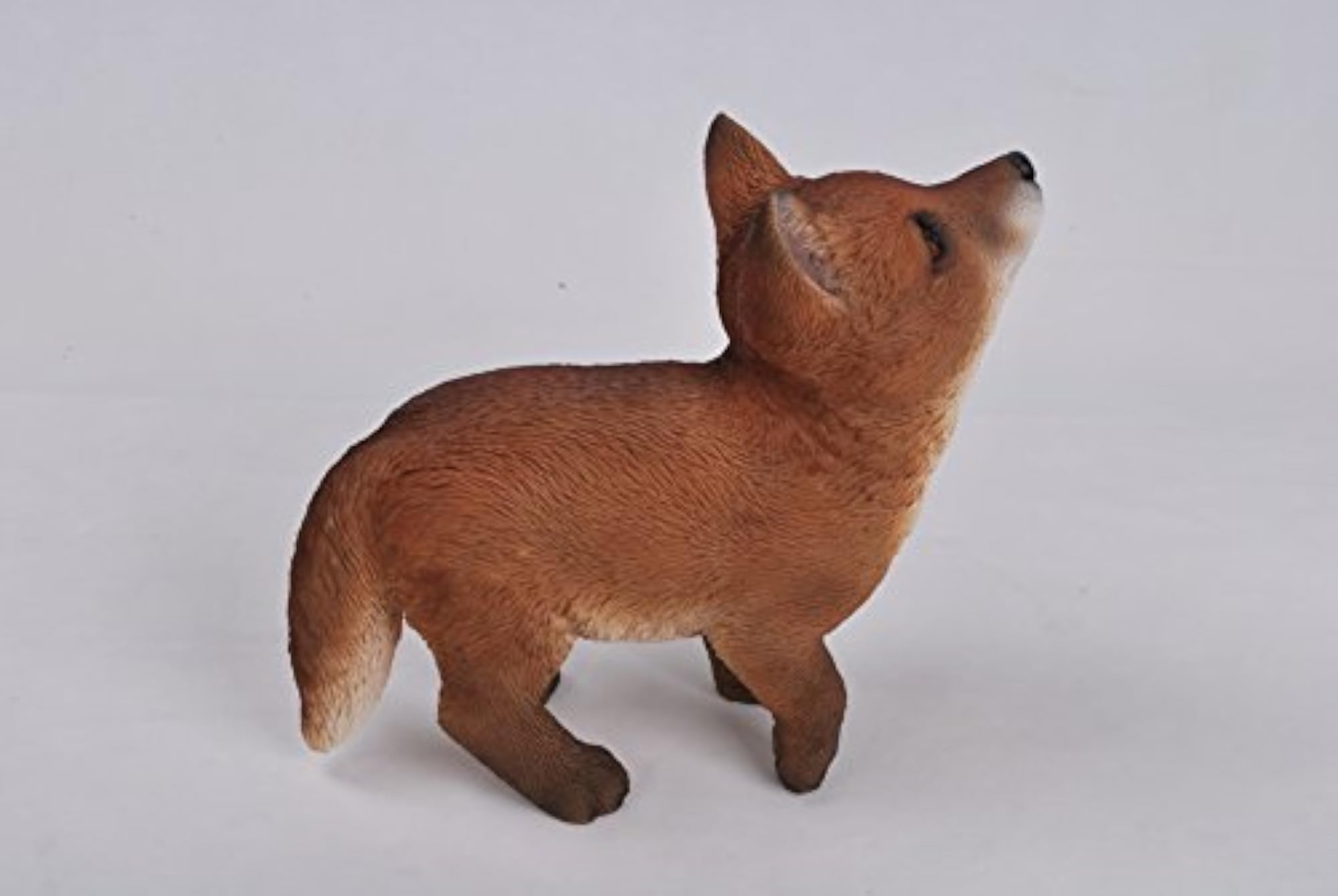 Standing Fox Figurine, 8.75" Decorative Piece