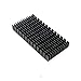 Aluminum Heatsink SJZBIN 2PCS 80x40x11mm Black Heat Sinks Radiator Board Cooling Radiator Fin Heat Cooler with Thermal Conductive Adhesive Tape for Cooler Electronics CPU Led Cooling Fin