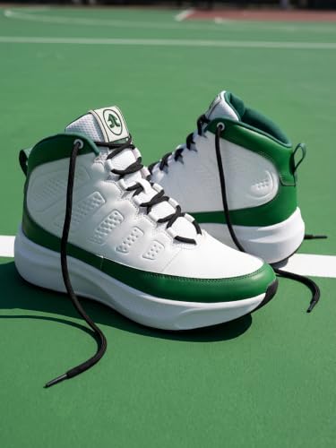 Image of OFF LIMITS Griffith Basketball Boots for Men | High-Top Lace-Up Shoes with Memory Foam Comfort & Durable Sole for Basketball Games, Practice Sessions, Campus Wear & Streetwear