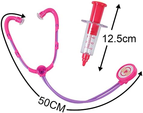 Wbesty Kids Scrubs for Girls Kids Doctor Costume Kids Mad Scientist Costume with Accessories for Halloween Parties 2 41jBCgBk02L. AC