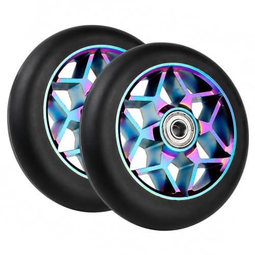 Roue Trotinette Freestyle 110mm, 2 Pièces Roue de Trottinette Freestyle