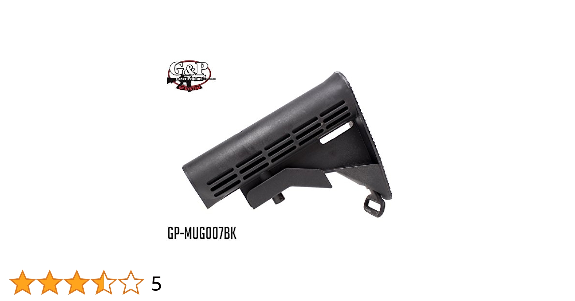 Amazon | G&P M4A1 6ポジション スライドストック BK GP
