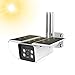FUVISION Solar Powered Wireless Outdoor 1080P Home Security Camera,2.4G WiFi Camera,IP66 Waterproof,2-Way Audio,Night Vision,Motion Detection,Smart Outdoor Surveillance Cam-iOS/Android App