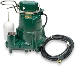 Zoeller 98-0001 115-Volt 1/2 Horse Power Model M98 Flow-Mate Automatic Cast Iron Single
