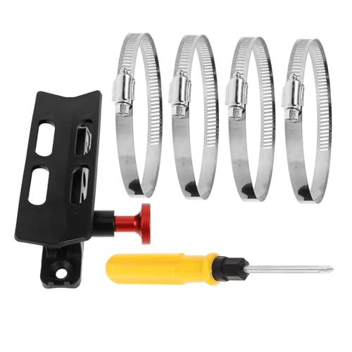 TIDTALEO Supporto Regolabile Per Estintori Da Veicolo Staffa Di Montaggio Sicura Portatile e Facile Da Installare Compatibile Con Jk Atv Utv Include Chiave