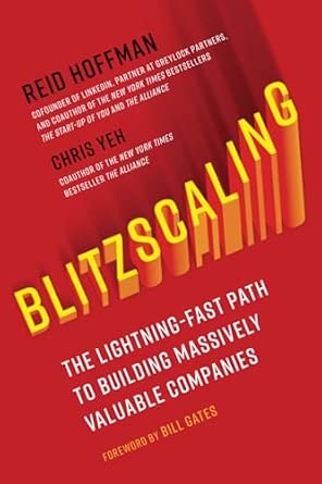 Blitzscaling: The Lightning cover