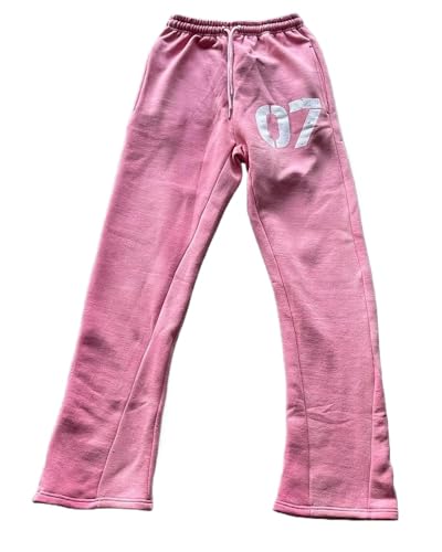 heyheyshine 2 Piece Oversized Pullover Sweatshirt Y2K Graphic Print Hooded Sweatshirt Loose Sweatpants 2000s Streetwear