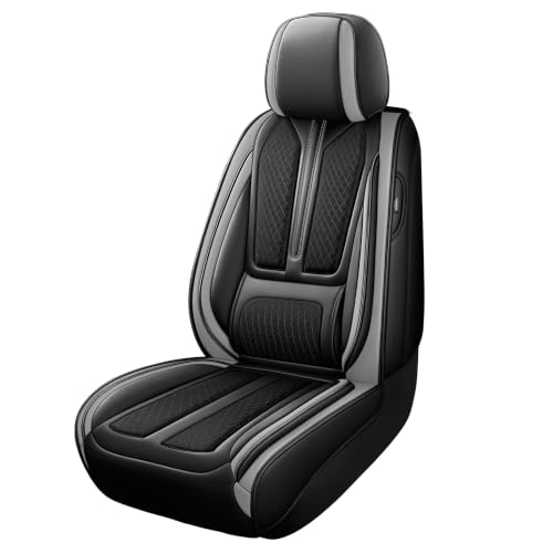 Image of Universal Leather Car Seat Cover Nappa Leather Car Seat Covers (1 Piece)