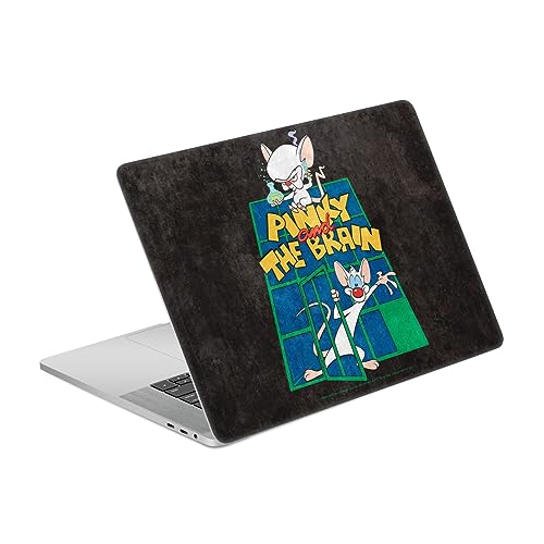 Autocollant vinyle MacBook Pro 15.4 A1990 sous licence Animaniacs Pinky et le Brain