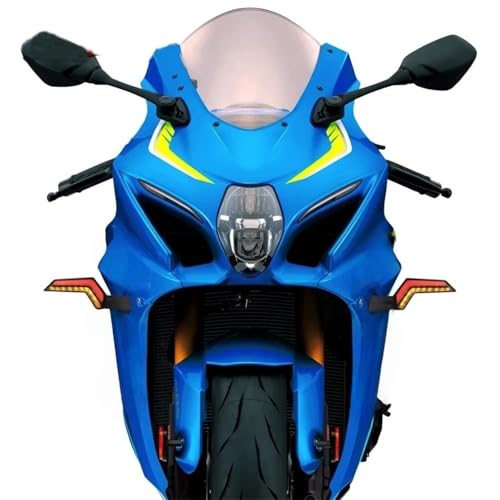 Luz de señal giro moto universal 12V con indicador DRL ámbar y lámpara de parada trasera 7