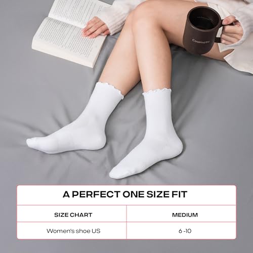Image of CoolMate Pilates Socks with Grips for Women, Non Slip Yoga Socks