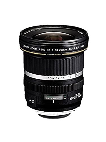 Canon Conjunto de lentes EFS 10-22 mm f/3.5-4.5 USM. Kit de valor com Acc #9518A002