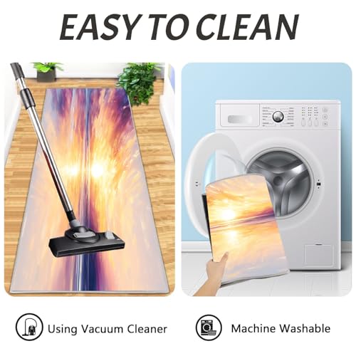 Tapis de cuisine antidérapant pour éviter les glissades lot de 2 lavable eau - 7