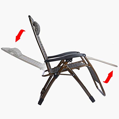 Fauteuil inclinable extérieur avec support de 200 kg max - 5