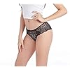 Sunm Boutique 6 Pack Womens Underwear Invisible Seamless Bikini Lace Underwear Half Back Coverage Panties Multicoloured